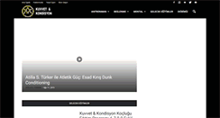 Desktop Screenshot of kuvvetvekondisyon.com
